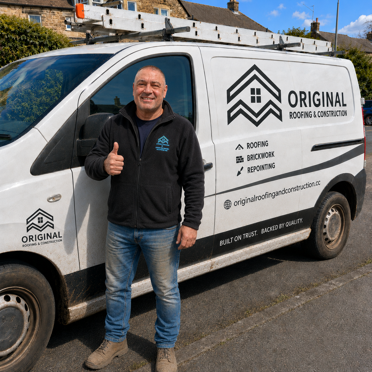 David Jenkins, owner of Original Roofing & Construction Ltd