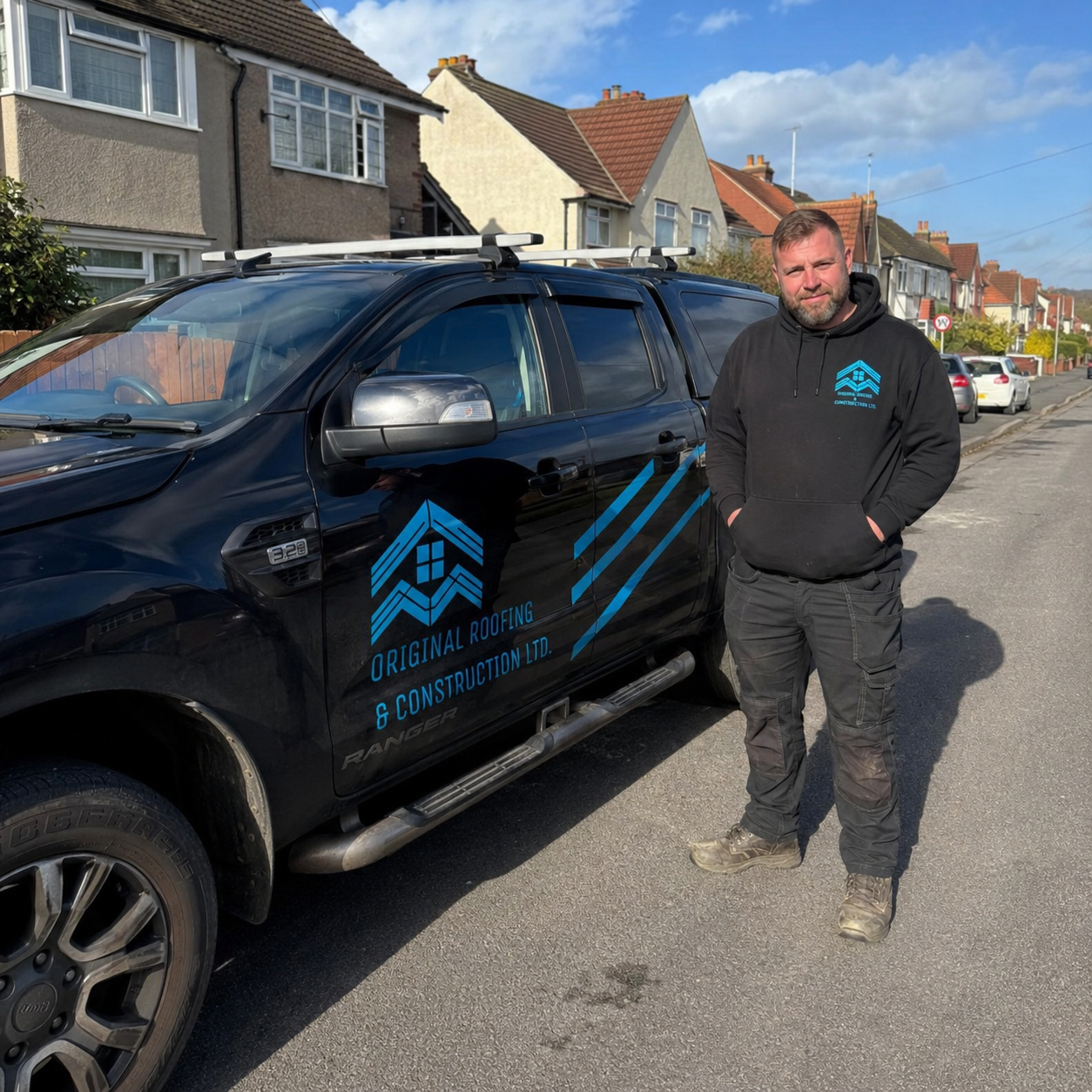 David Jenkins, owner of Original Roofing & Construction Ltd